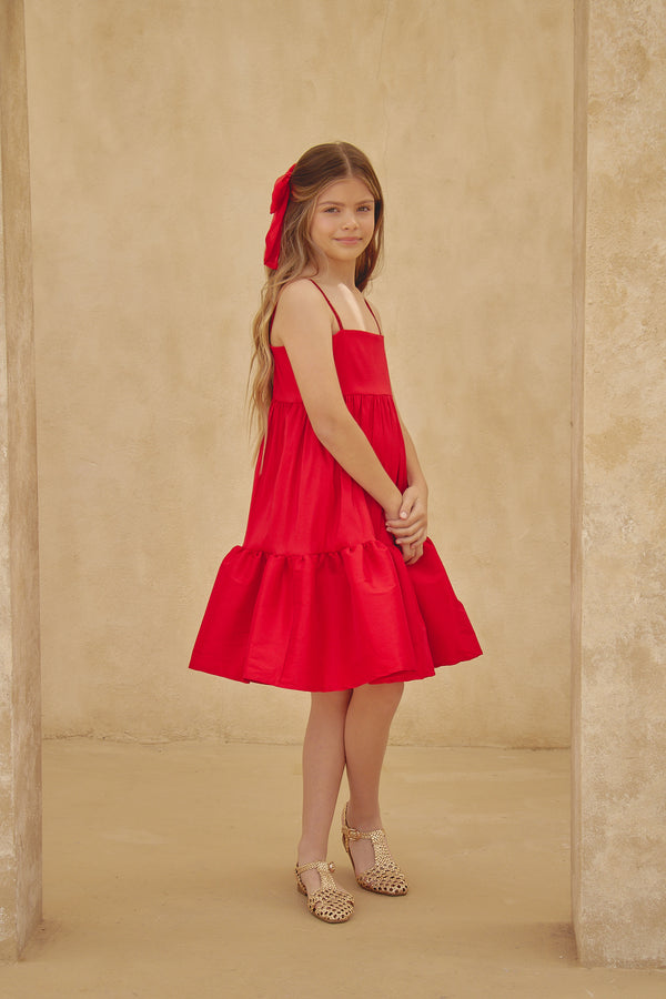 VESTIDO SOFI RED BAMBINO